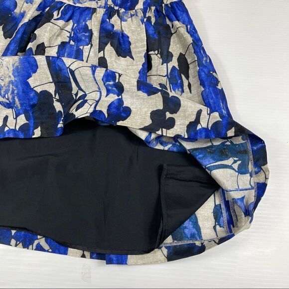 Kenzie Party Dress Prom Knee Length Fit Flare Silver Women’s Size Small - Picture 4 of 11